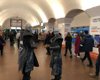 Белые ходоки из "Игры престолов" спустились в киевский метрополитен