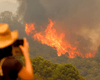 В Испании продолжает бушевать лесной пожар, эвакуированы более 1000 человек (фото, видео)