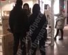 Использовал шарф вместо маски: в киевском ТРЦ охрана положила на пол посетителя (видео)