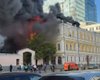 БПЛА попал в здание НАН Украины в Киеве: здание горит