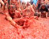 В ходе во время "помидорных боев" в Испании удалось уничтожить 160 тонн томатов