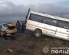 В Одесской области маршрутка столкнулась с легковушкой, есть жертвы и раненные