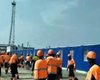 Мигранты-рабочие на стройке Газпрома устроили погром из-за невыплаты зарплат