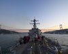 Американский эсминец с крылатыми ракетами зашел в Черное море