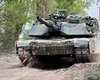 Украинский танк M1 Abrams оборудовали динамической защитой "Контакт-1" (фото)