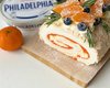 Вкус Нового года: нежнейший меренговый рулет с крем-сыром и мандаринами (видео)