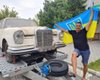 Пережил оккупацию: в Херсоне зарегистрировали винтажный Mercedes 1964 года (видео)