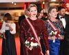 Княгиня Монако Шарлен вышла в свет в ослепительном красном платье
