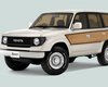 Назад в 80-е: японцы предлагают очень необычный тюнинг для Toyota Land Cruiser (фото)