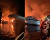 Пожар на корабле у берегов Лос-Анджелеса: погибли по меньшей мере 25 человек