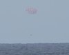 Космический грузовик Dragon успешно приводнился в Тихом океане