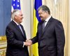 Тиллерсон и Порошенко скоординировали действия по деоккупации Украины