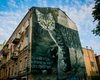 В Одессе американская художница нарисовала "пушистый" мурал