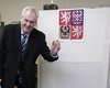 На выборах президента Чехии победил экс-премьер-министр Милош Земан