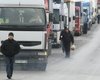 Введение РФ новых таможенных правил привело к образованию пробки на украинско-российской границе