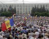 Протестующие в Молдове перекрыли центральный проспект Кишинева