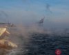 В Одессе из-за мороза "закипело" море (фото, видео)