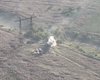Штурмовики ВСУ показали работу 120-мм миномета по российской БМП на видео