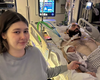 Зустрілись вперше та востаннє: мережу зворушило фото батька із новонародженою донькою