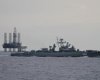 Российские военные корабли охраняют захваченные объекты Нафтогаза