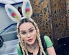 Мадонна в образі великоднього кролика показала, як готувалася з дітьми до Великодня