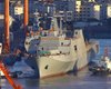 Китай спустил на воду три новых военных корабля за день (фото)