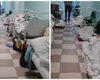 В Санкт-Петербурге COVID-больных размещают на полу в больнице (видео)