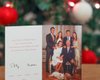 Бельгийские монархи показали свою рождественскую открытку