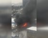 У Підмосков'ї спалахнула велика пожежа: загорілися складські приміщення (фото, відео)