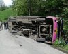На Закарпатье перевернулся рейсовый автобус, погиб человек