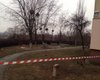 Полиция показала видео с места взрыва в Соломенском районе Киева