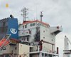 Удар ВС РФ по китайскому судну: в ВМС ВСУ показали кадры последствий