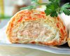 Рулет "Мимоза": рецепт простого перекуса со вкусом любимого блюда