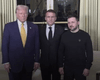 Встреча Макрона, Трампа и Зеленского: в Париже начались трехсторонние переговоры