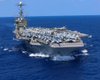 Авианосец USS Harry Truman США столкнулся с торговым судном в Средиземном море