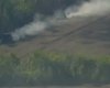 Українські прикордонники розбили колону РФ з 50 одиниць техніки на Куп'янському напрямку (відео)