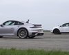 Porsche 911 и Tesla Model X сравнили в заезде по прямой (видео)