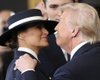 После унижения Трампа Мелания появилась на публике в эффектном образе (фото)