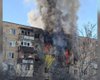 ВС РФ ударили по многоэтажке в Харькове: пылает квартира, все подробности (фото)