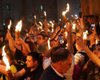 У храмі Гробу Господнього зійшов благодатний вогонь (відео)