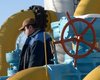 Транзит газа через территорию Украины сократился на 44,8%