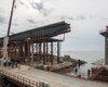 Оккупанты заявили о начале строительства надводных пролетов Керченского моста