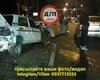 Ночью в Киеве в одно ДТП попали сразу четыре авто