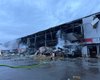 Символ развития: РФ уничтожила уникальный терминал "Новой почты" в Киеве (фото)