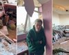 "Шампанське уціліло, а моя менталка — ні": киянка показала відео влучання "Шахеда" у її квартиру