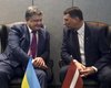 Порошенко попросил президента Латвии помочь вернуть конфискованные €50 млн