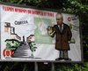 В Одессе появились билборды с карикатурой на Суркиса
