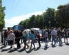 Жители обвалившегося дома в Луцке вышли на улицы с протестами
