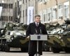 Порошенко прокатился на новом БТР