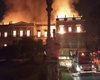 Пожаром в Национальном музее Бразилии уничтожены уникальные артефакты